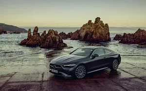 Обои автомобили Mercedes-Benz CLE 450 4MATIC AMG Line Coupe - 2023