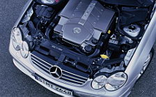Обои автомобили Mercedes-Benz CLK55 AMG Cabriolet - 2003