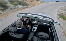 Обои автомобили Mercedes-Benz CLK55 AMG Cabriolet - 2003
