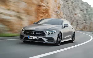 Обои автомобили Mercedes-Benz CLS 450 AMG Line Edition 1 - 2018