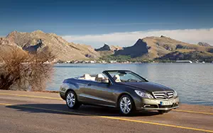 Обои автомобили Mercedes-Benz E350 CGI Cabriolet - 2010