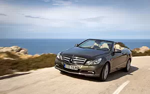 Обои автомобили Mercedes-Benz E350 CGI Cabriolet - 2010