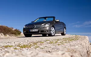 Обои автомобили Mercedes-Benz E350 CGI Cabriolet - 2010