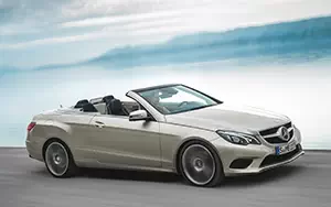Обои автомобили Mercedes-Benz E350 BlueTEC Cabriolet - 2013