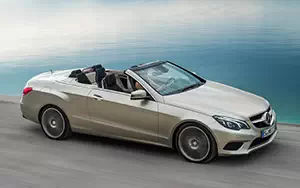 Обои автомобили Mercedes-Benz E350 BlueTEC Cabriolet - 2013