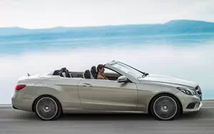 Обои автомобили Mercedes-Benz E350 BlueTEC Cabriolet - 2013