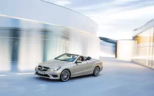 Обои автомобили Mercedes-Benz E350 BlueTEC Cabriolet - 2013