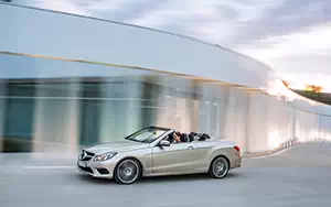 Обои автомобили Mercedes-Benz E350 BlueTEC Cabriolet - 2013