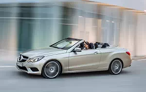 Обои автомобили Mercedes-Benz E350 BlueTEC Cabriolet - 2013