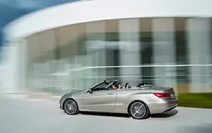 Обои автомобили Mercedes-Benz E350 BlueTEC Cabriolet - 2013