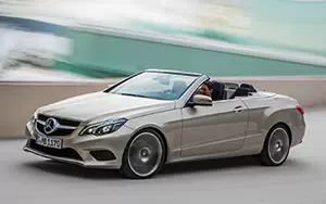 Обои автомобили Mercedes-Benz E350 BlueTEC Cabriolet - 2013