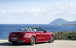 Обои автомобили Mercedes-Benz E 450 4MATIC AMG Line Cabriolet - 2020