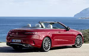 Обои автомобили Mercedes-Benz E 450 4MATIC AMG Line Cabriolet - 2020