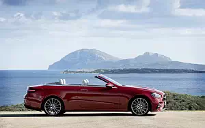 Обои автомобили Mercedes-Benz E 450 4MATIC AMG Line Cabriolet - 2020