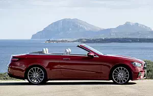 Обои автомобили Mercedes-Benz E 450 4MATIC AMG Line Cabriolet - 2020