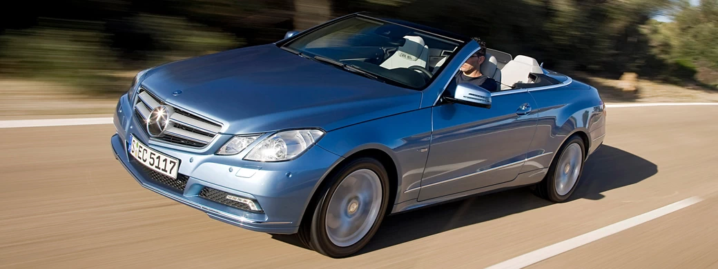   Mercedes-Benz E250 CDI Cabriolet - 2010 - Car wallpapers