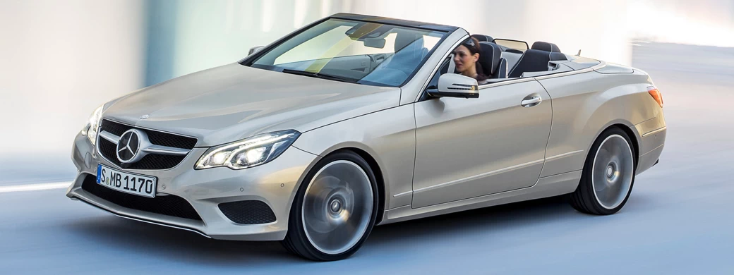 Обои автомобили Mercedes-Benz E350 BlueTEC Cabriolet - 2013 - Car wallpapers