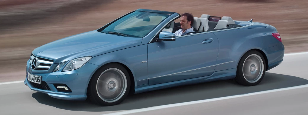   Mercedes-Benz E500 Cabriolet AMG Sports Package - 2010 - Car wallpapers