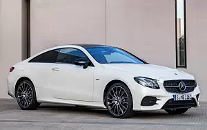 Обои автомобили Mercedes-Benz E 400 4MATIC Coupe AMG Line Edition 1 - 2017