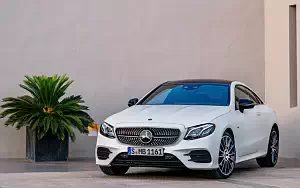 Обои автомобили Mercedes-Benz E 400 4MATIC Coupe AMG Line Edition 1 - 2017
