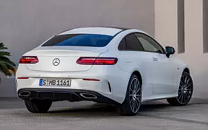 Обои автомобили Mercedes-Benz E 400 4MATIC Coupe AMG Line Edition 1 - 2017