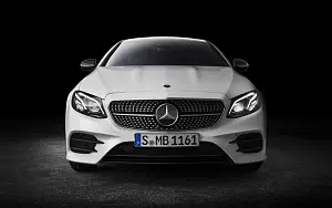 Обои автомобили Mercedes-Benz E 400 4MATIC Coupe AMG Line Edition 1 - 2017