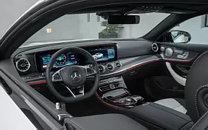 Обои автомобили Mercedes-Benz E 400 4MATIC Coupe AMG Line Edition 1 - 2017
