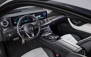 Обои автомобили Mercedes-Benz E 400 4MATIC Coupe AMG Line Edition 1 - 2017