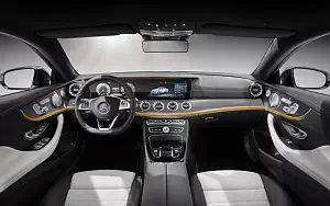 Обои автомобили Mercedes-Benz E 400 4MATIC Coupe AMG Line Edition 1 - 2017