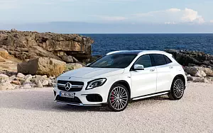 Обои автомобили Mercedes-AMG GLA 45 4MATIC - 2017