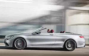 Обои автомобили Mercedes-AMG S 63 4MATIC Cabriolet Edition 130 - 2016