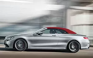 Обои автомобили Mercedes-AMG S 63 4MATIC Cabriolet Edition 130 - 2016