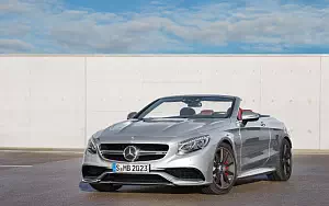 Обои автомобили Mercedes-AMG S 63 4MATIC Cabriolet Edition 130 - 2016