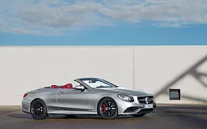 Обои автомобили Mercedes-AMG S 63 4MATIC Cabriolet Edition 130 - 2016