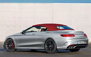 Обои автомобили Mercedes-AMG S 63 4MATIC Cabriolet Edition 130 - 2016