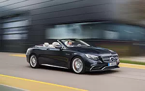 Обои автомобили Mercedes-AMG S 65 Cabriolet - 2016
