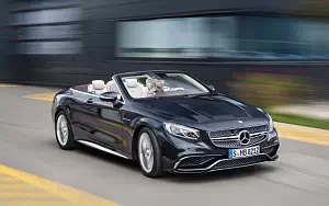 Обои автомобили Mercedes-AMG S 65 Cabriolet - 2016