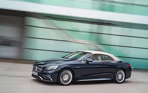 Обои автомобили Mercedes-AMG S 65 Cabriolet - 2016