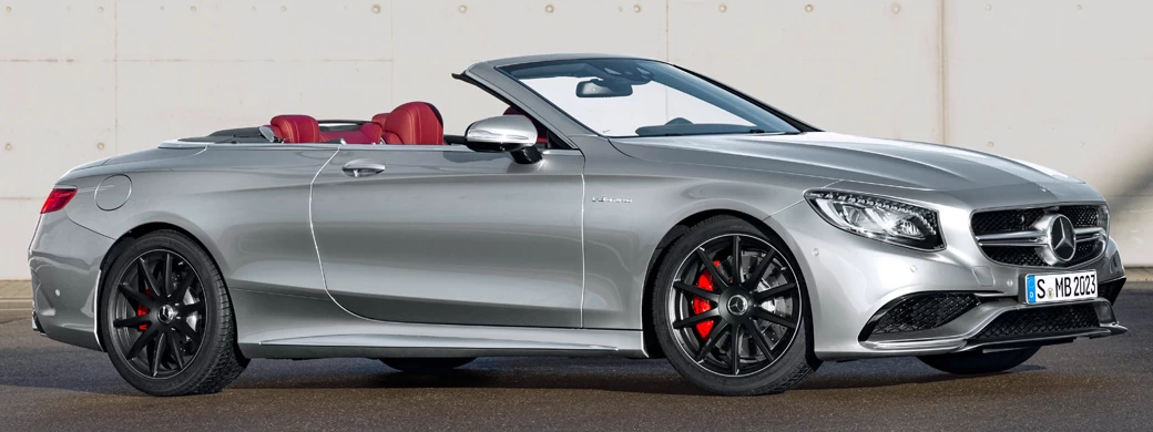 Обои автомобили Mercedes-AMG S 63 4MATIC Cabriolet Edition 130 - 2016 - Car wallpapers