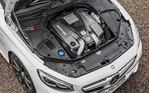 Обои автомобили Mercedes-Benz S63 AMG Coupe - 2014