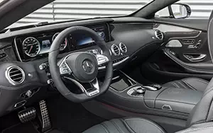 Обои автомобили Mercedes-Benz S63 AMG Coupe - 2014