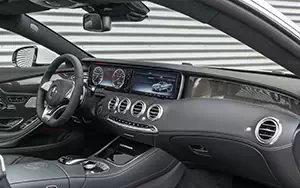 Обои автомобили Mercedes-Benz S63 AMG Coupe - 2014