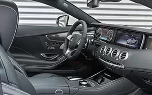 Обои автомобили Mercedes-Benz S63 AMG Coupe - 2014