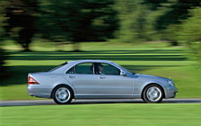 Обои автомобили Mercedes-Benz S500 4matic w220 - 2002