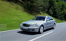 Обои автомобили Mercedes-Benz S500 4matic w220 - 2002