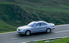 Обои автомобили Mercedes-Benz S500 4matic w220 - 2002
