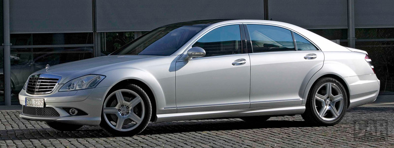 Обои автомобили Mercedes-Benz S-class AMG Sports Package - 2005 - Car wallpapers