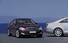 Обои автомобили Mercedes-Benz S350 - 2005