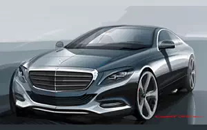 Обои автомобили Mercedes-Benz S-class W222 - 2013