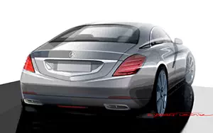 Обои автомобили Mercedes-Benz S-class W222 - 2013